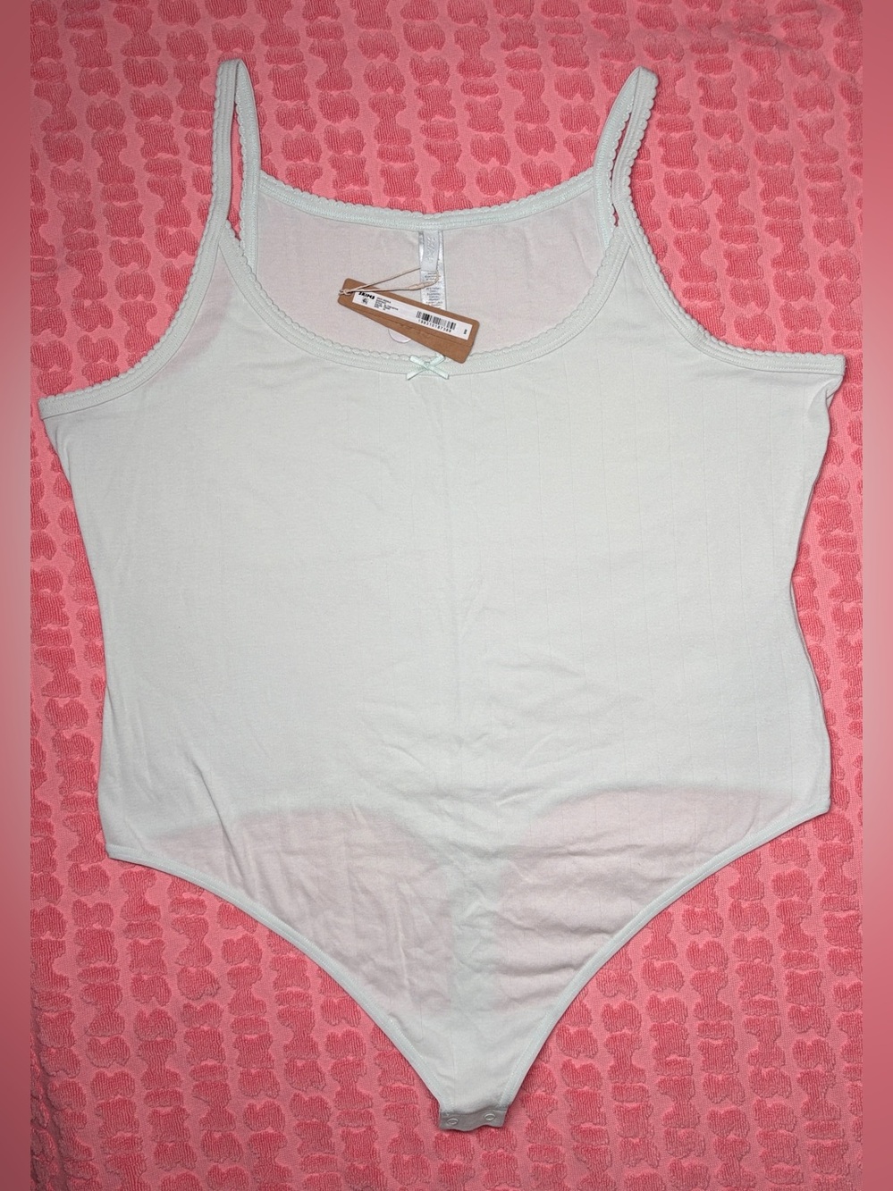 ✨ SKIMS Drop Needle Bodysuit | Frost | 4X | NWT ✨ - Picture 4 of 6